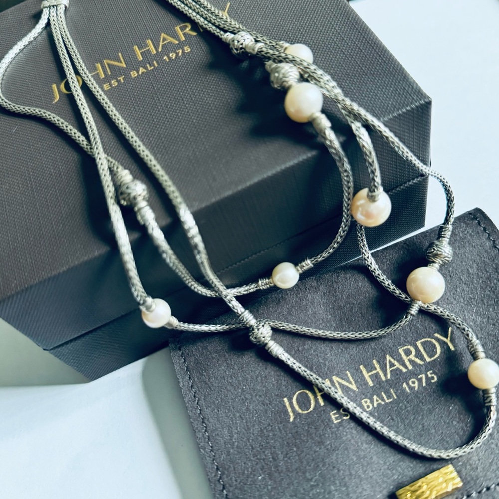 John Hardy Triple Strand Necklace